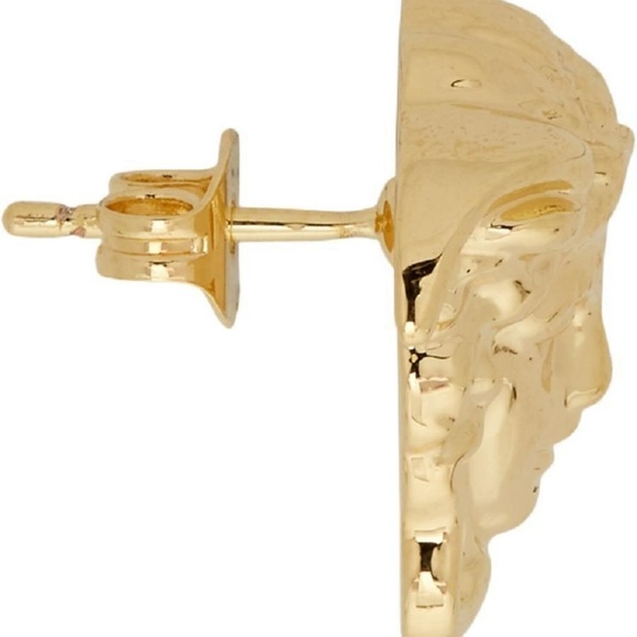 Versace Medusa Stud Medium Size Earrings - Picture 3 of 15